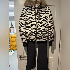 Bogner ski pants and Bogner jacket